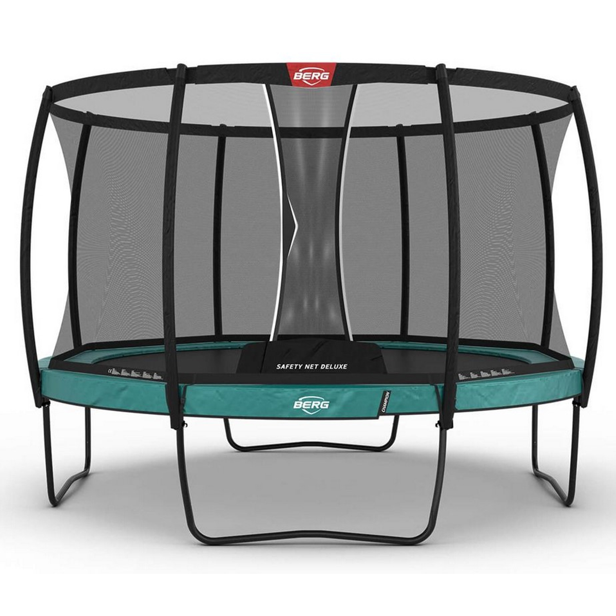 Berg Champion Regular Trampoline 380 Green + Safety Net Deluxe