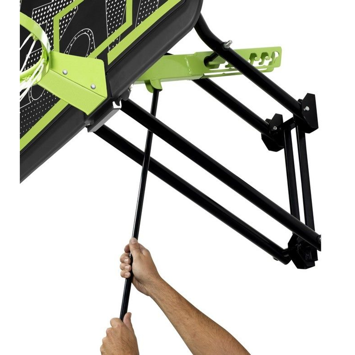 EXIT Galaxy Basketbalbord Voor Muurmontage Met Dunkring - Black Edition