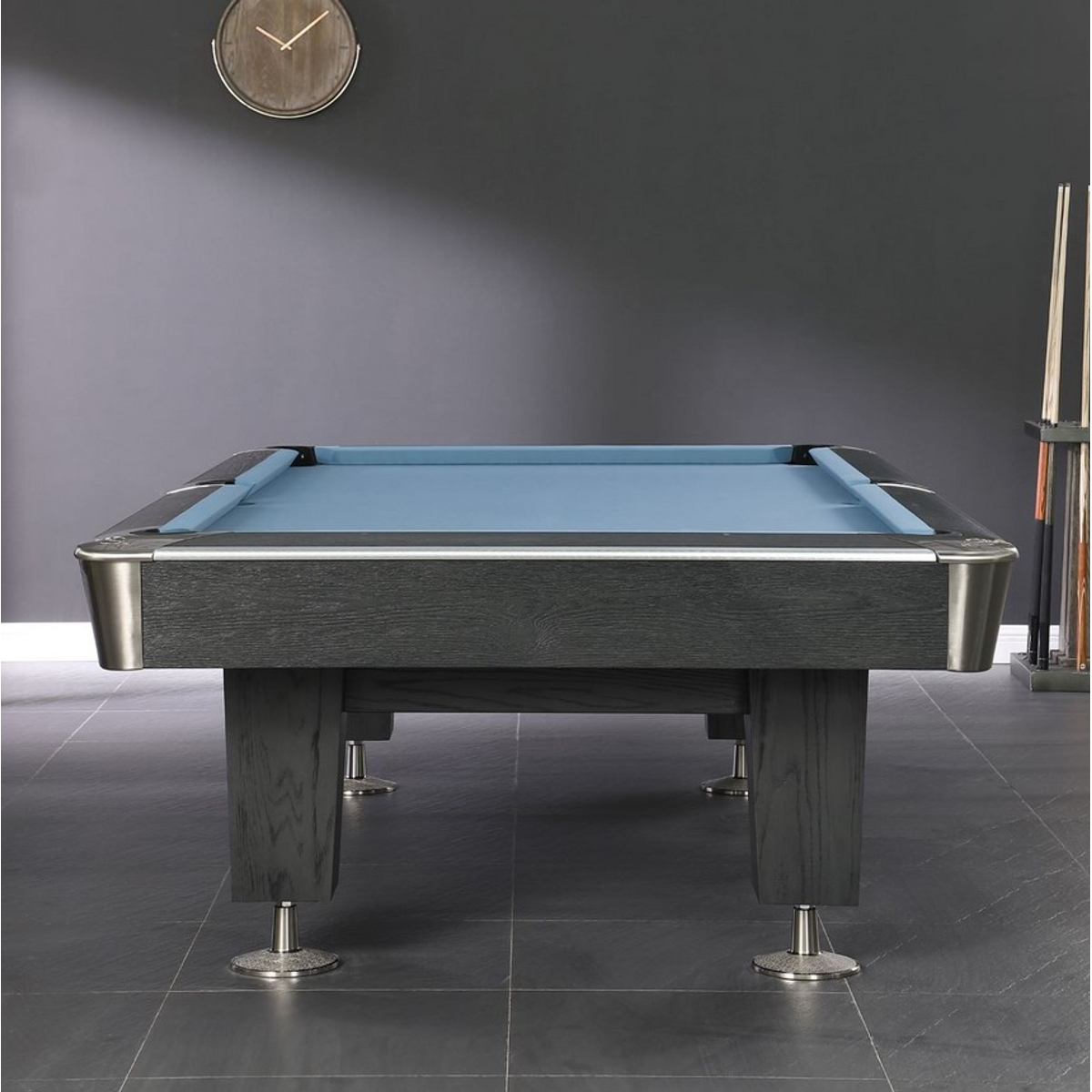  Top Table Lexor Pooltafel X-Treme II Black Wood Steel 9FT