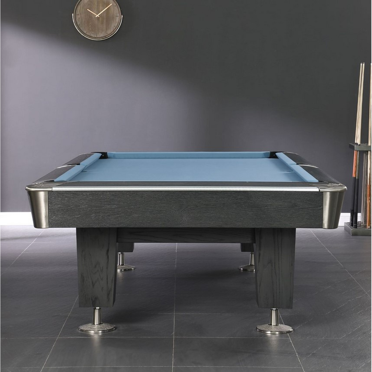  Top Table Lexor Pooltafel X-Treme II Black Wood Steel 9FT