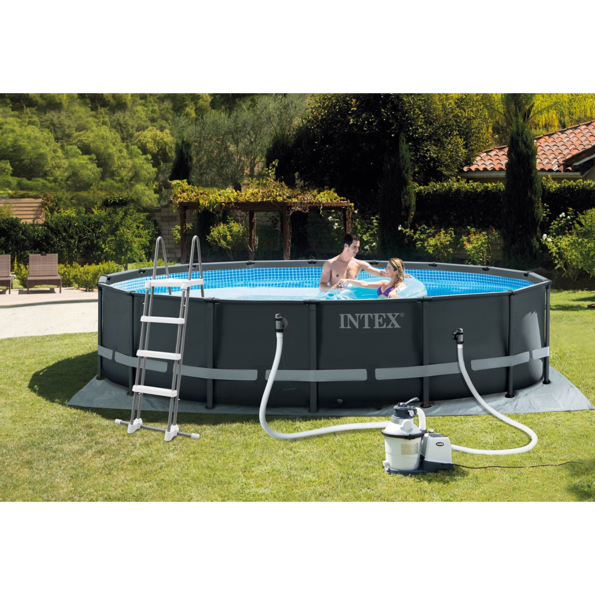 Intex Zwembad Ultra Frame Pool Set (488X122)