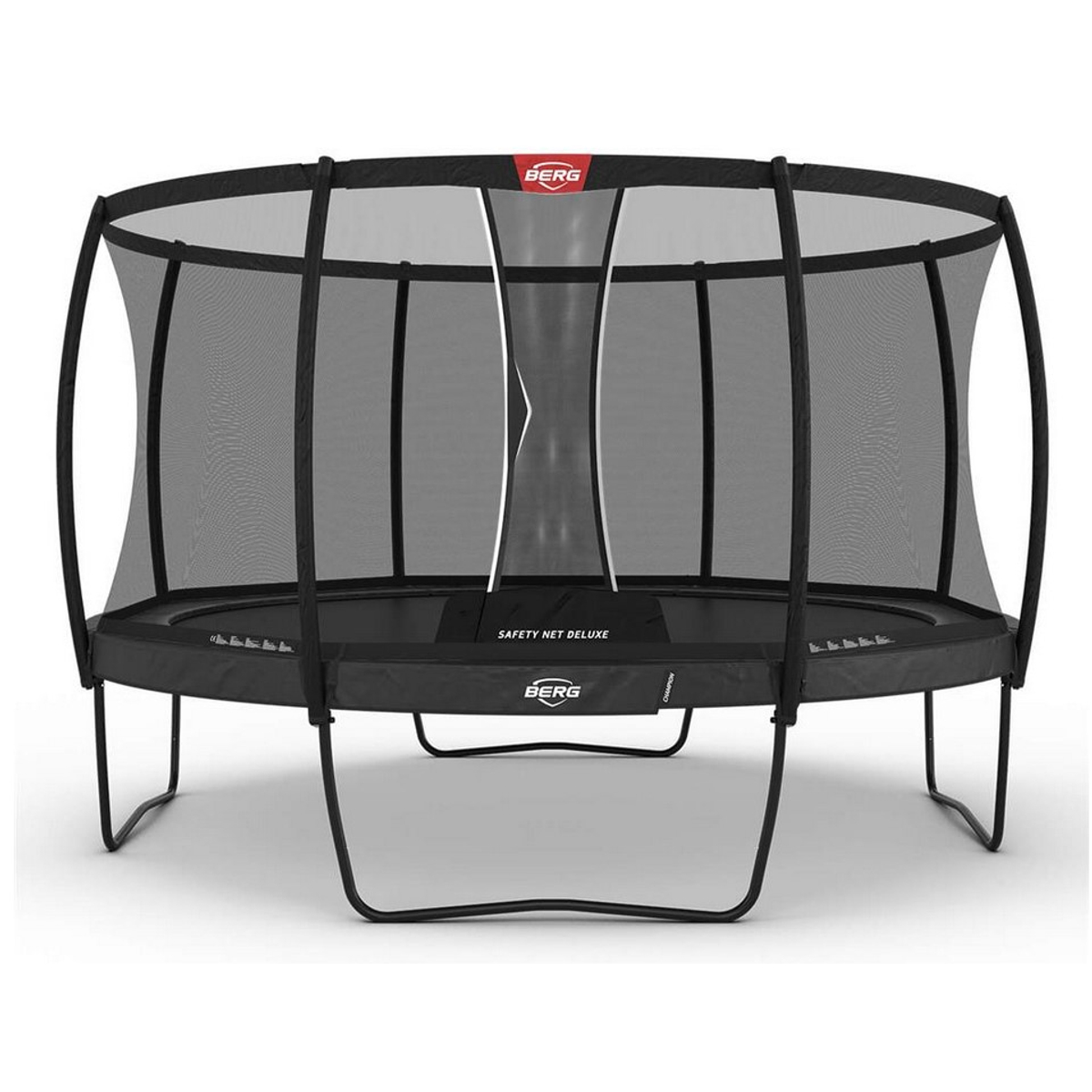 Berg Champion Regular Trampoline 430 Grey + Safety Net Deluxe