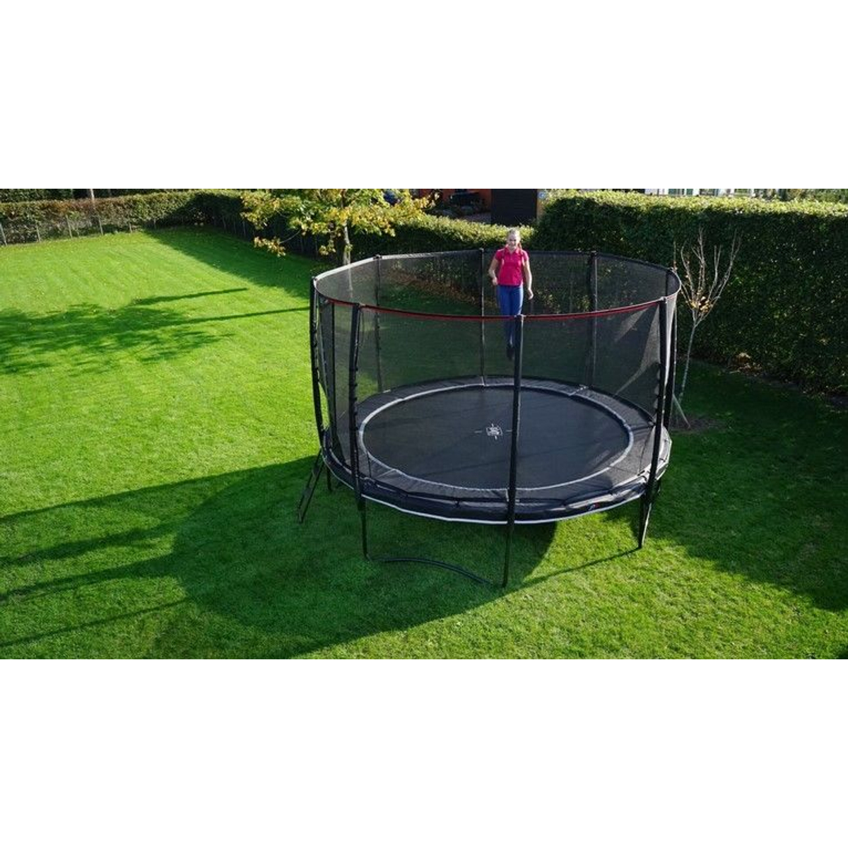 EXIT PeakPro trampoline Ã¸427cm - zwart