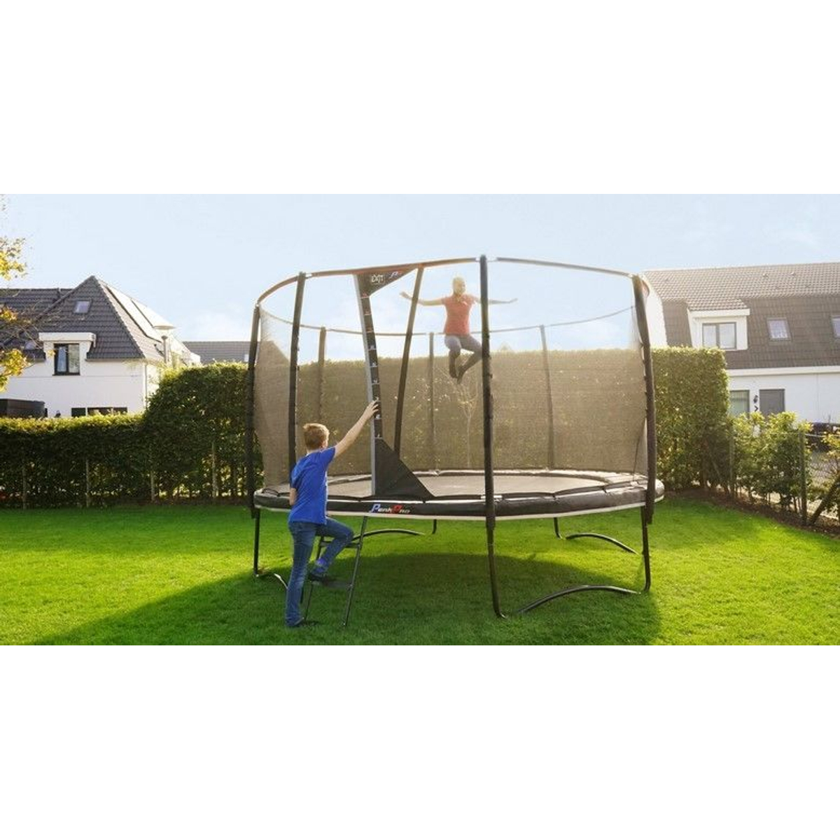 EXIT PeakPro trampoline Ã¸427cm - zwart