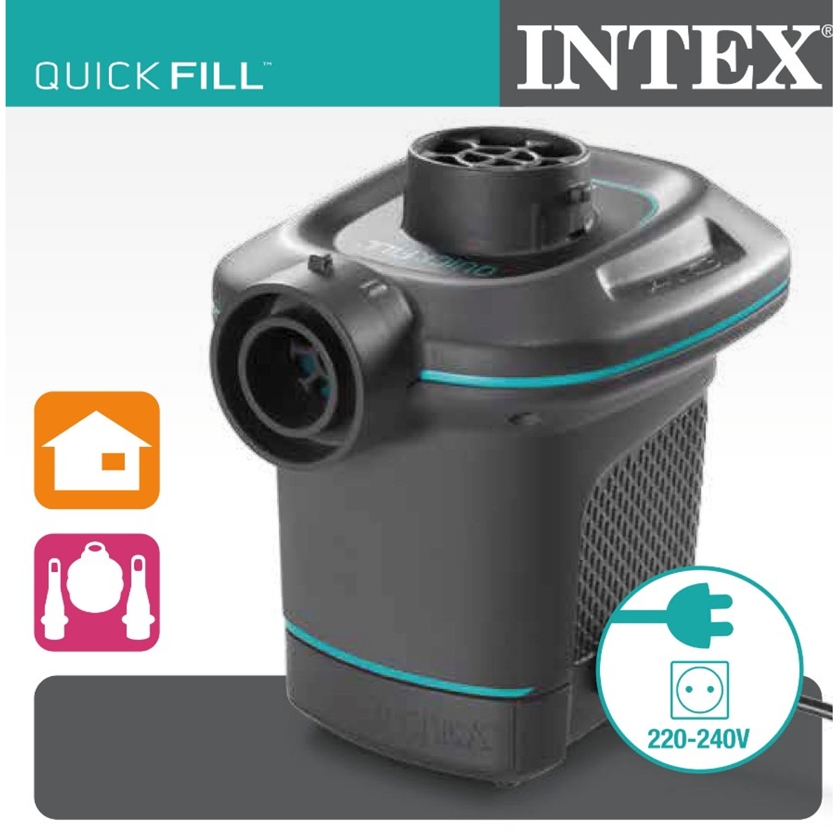 Intex Quick-Fill Luchtpomp 230 V