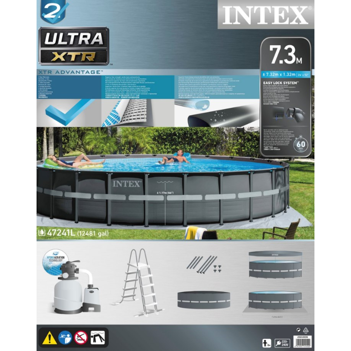 Intex 26340 Ultra XTR frame 732 x 132 CM