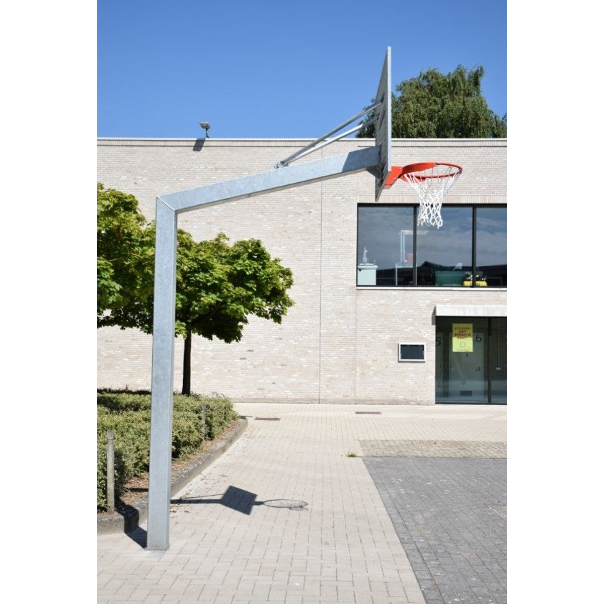 NORTH Solid Basketbalpaal Openbaar Gebruik Verzinkt