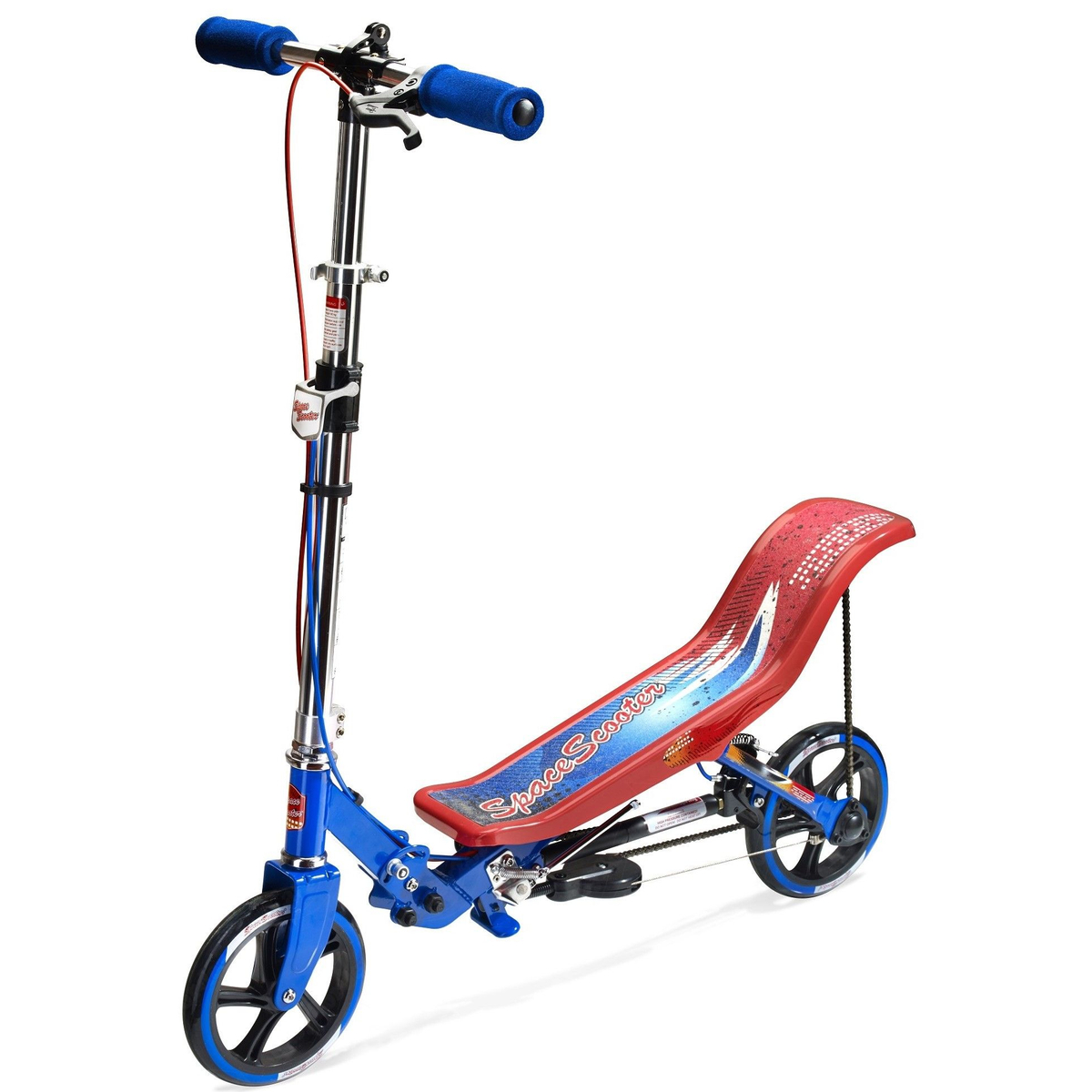Space Scooter Step X580 - Blauw / Rood