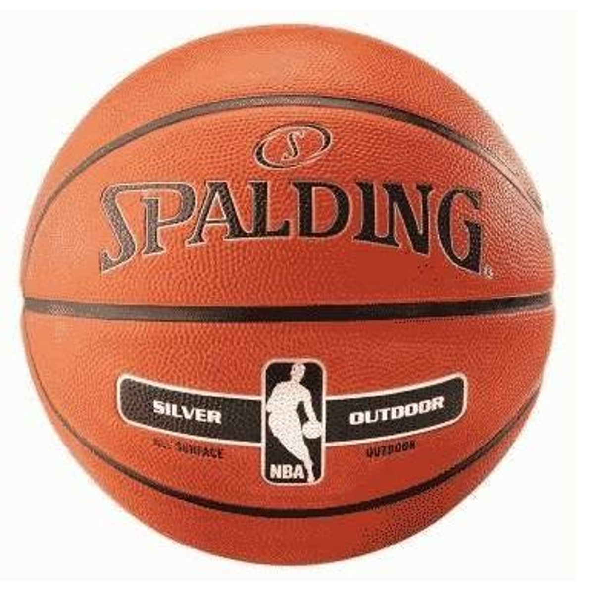 Spalding NBA Silver Outdoor Basketbal