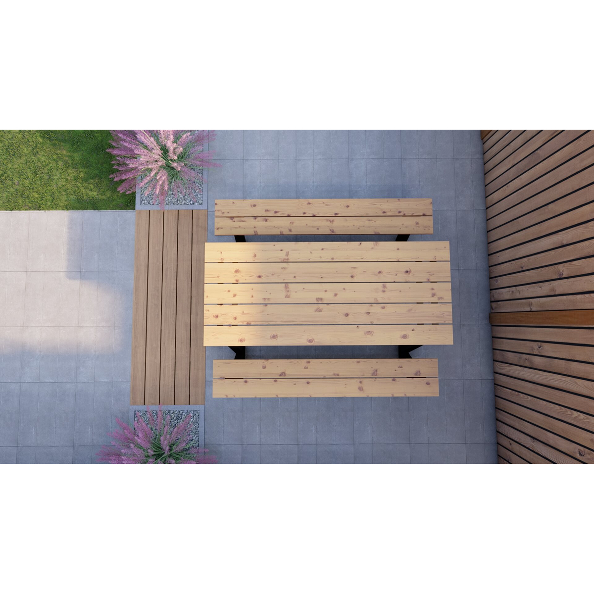 Douglas Picknicktafel model W