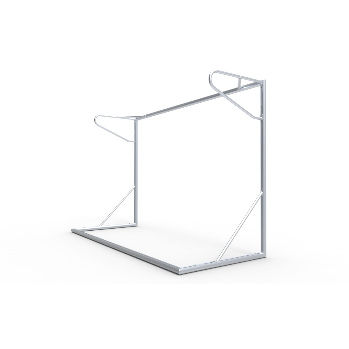 Voetbaldoel Aluminium 300 cm Inclusief Groen Net