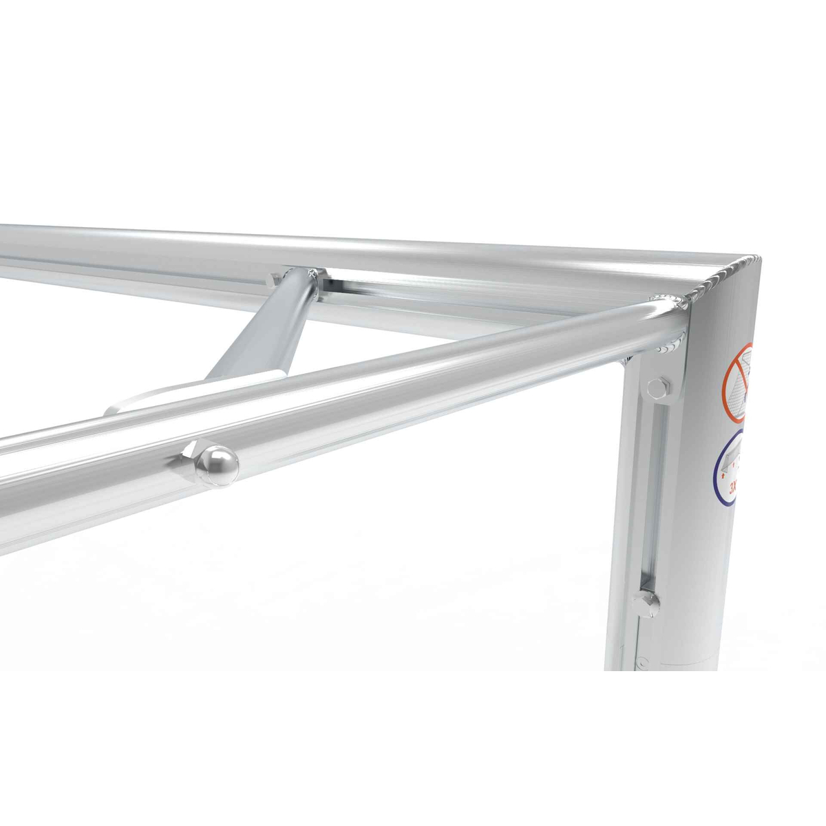 Alusport 380 Demontabel Trainingsdoel TP380 (3,00 x 2,00 x 0,80 / 1,20)