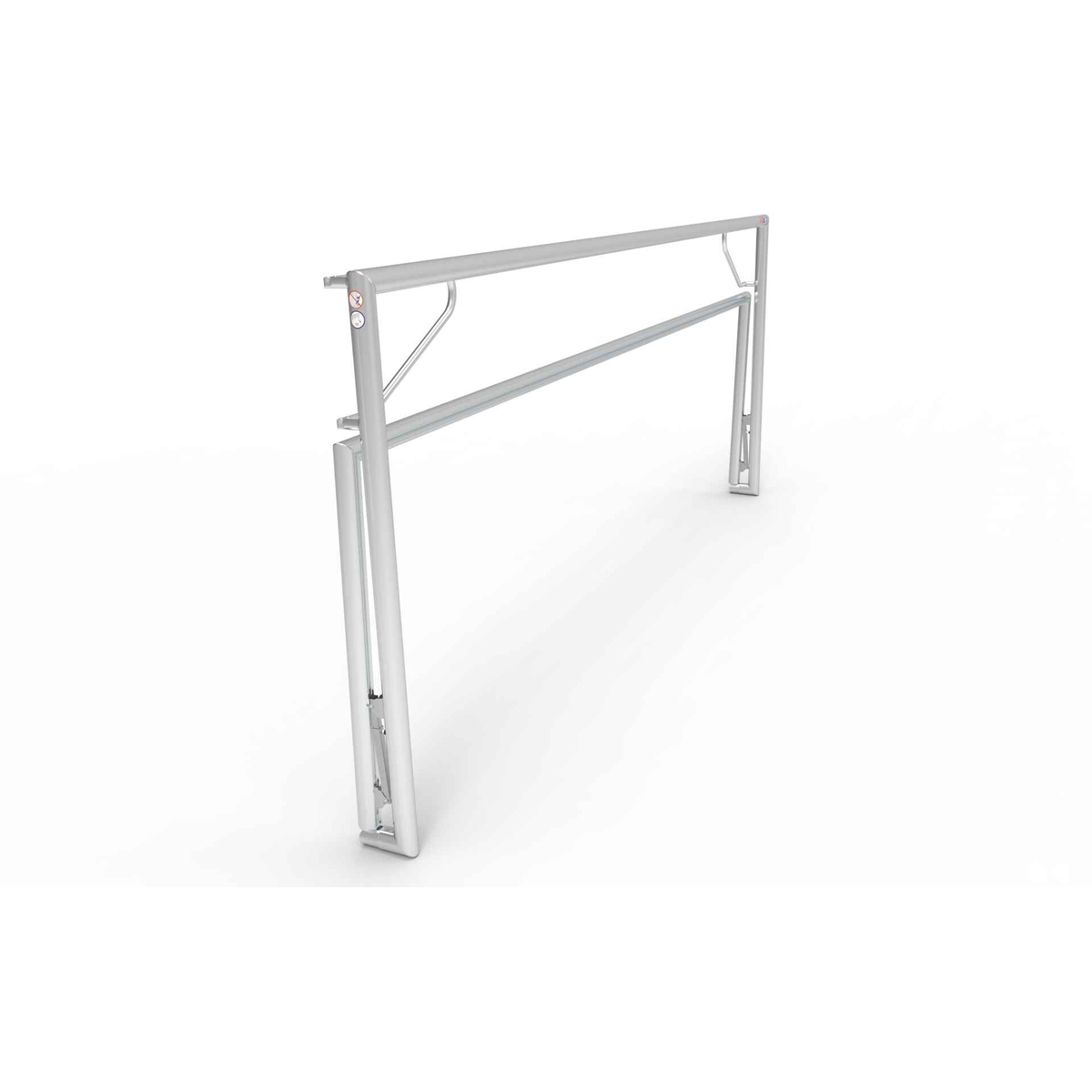 Alusport Voetbaldoel Opklapbaar 500 (5,00 x 2,00 x 0,80 / 1,60)