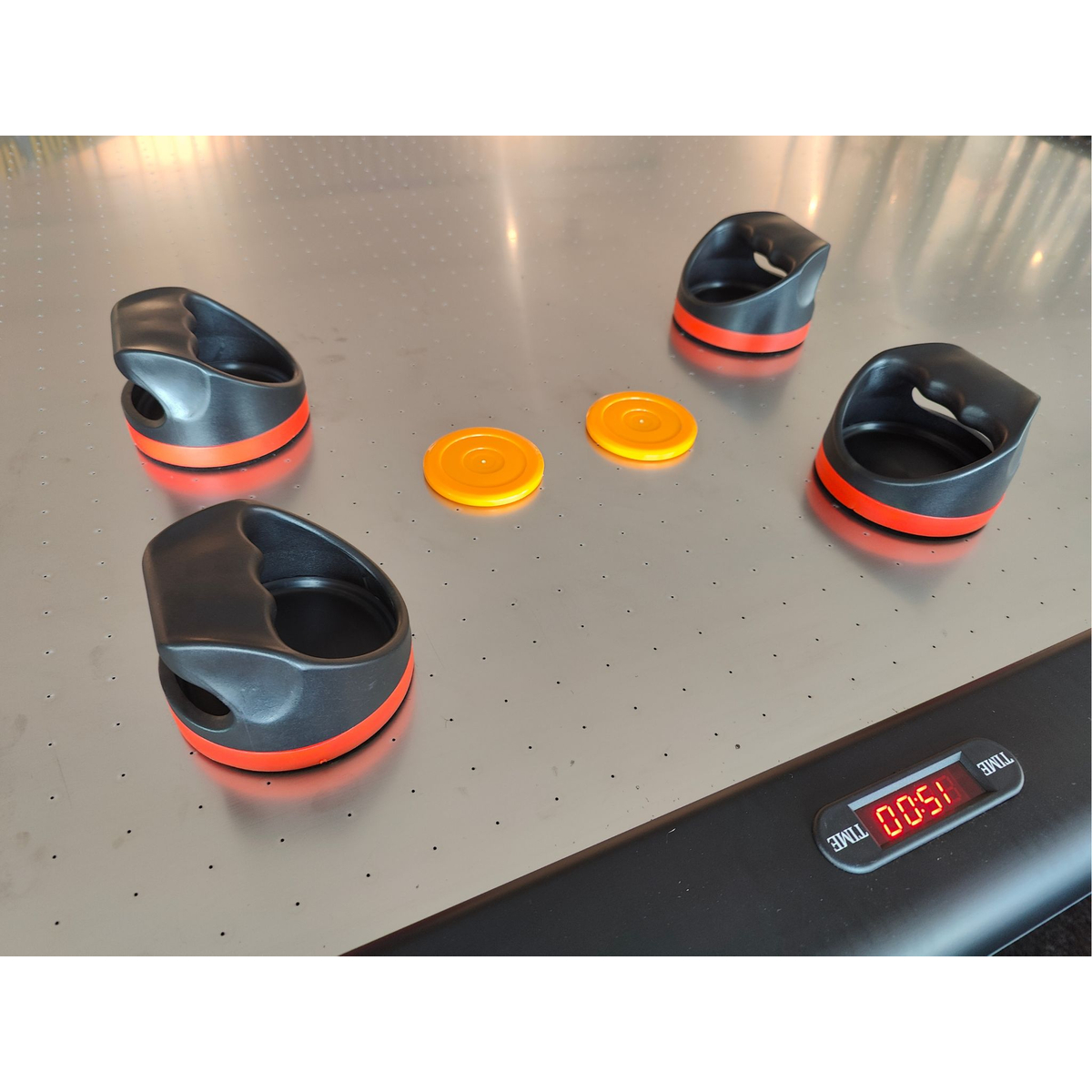 TopTable Typhoon 7ft Pro Metal-line air hockey table