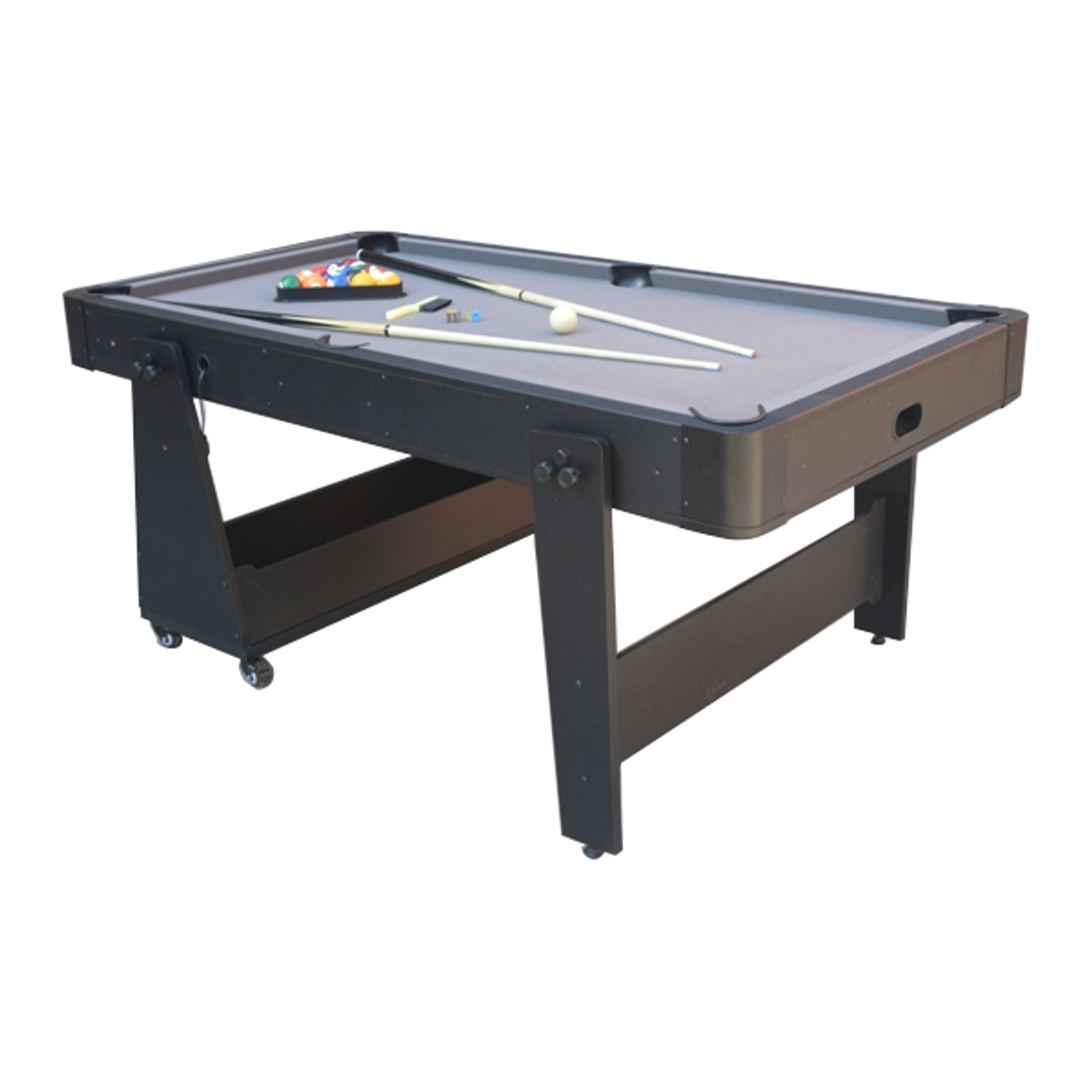 TopTable Magiq Easy-Mobile Pooltafel 6,5FT Zwart 