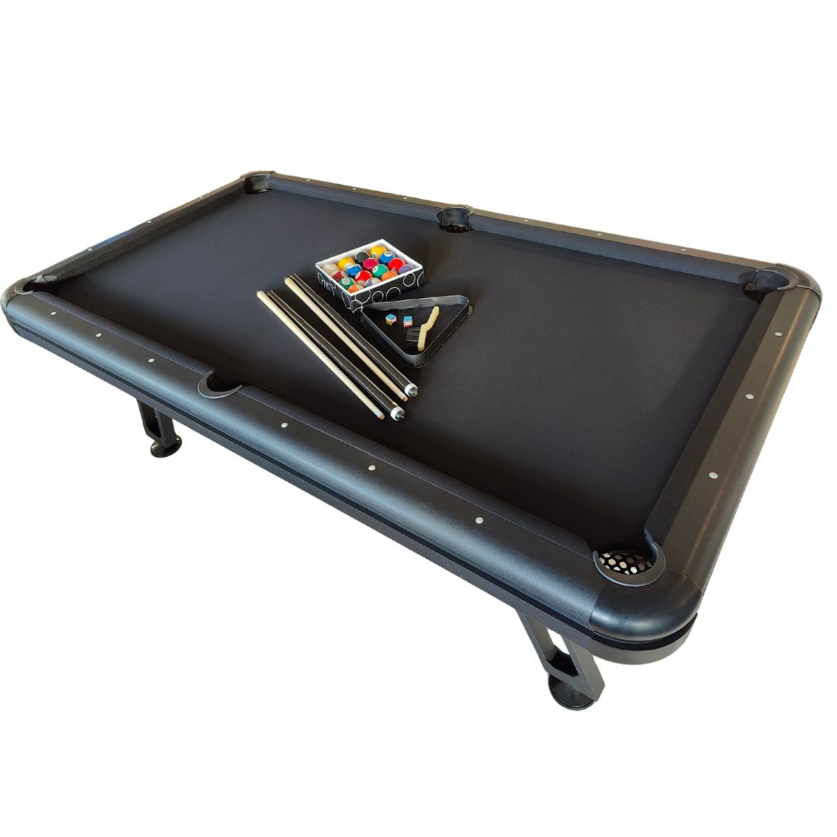 TopTable Universe Pooltafel 7FT Zwart