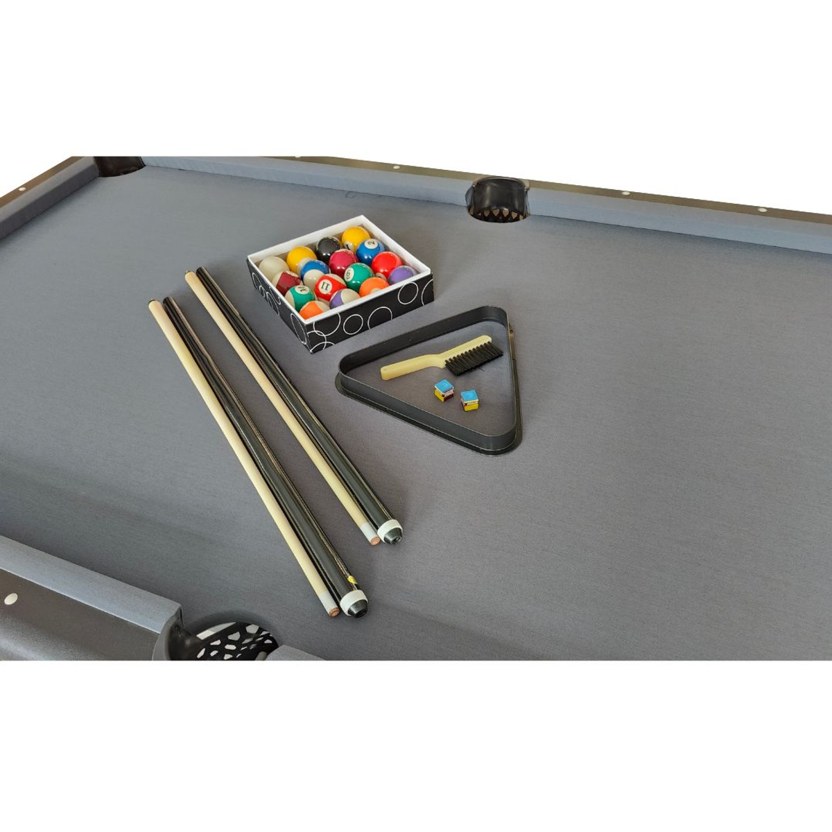TopTable Universe Pooltafel 7FT Grijs