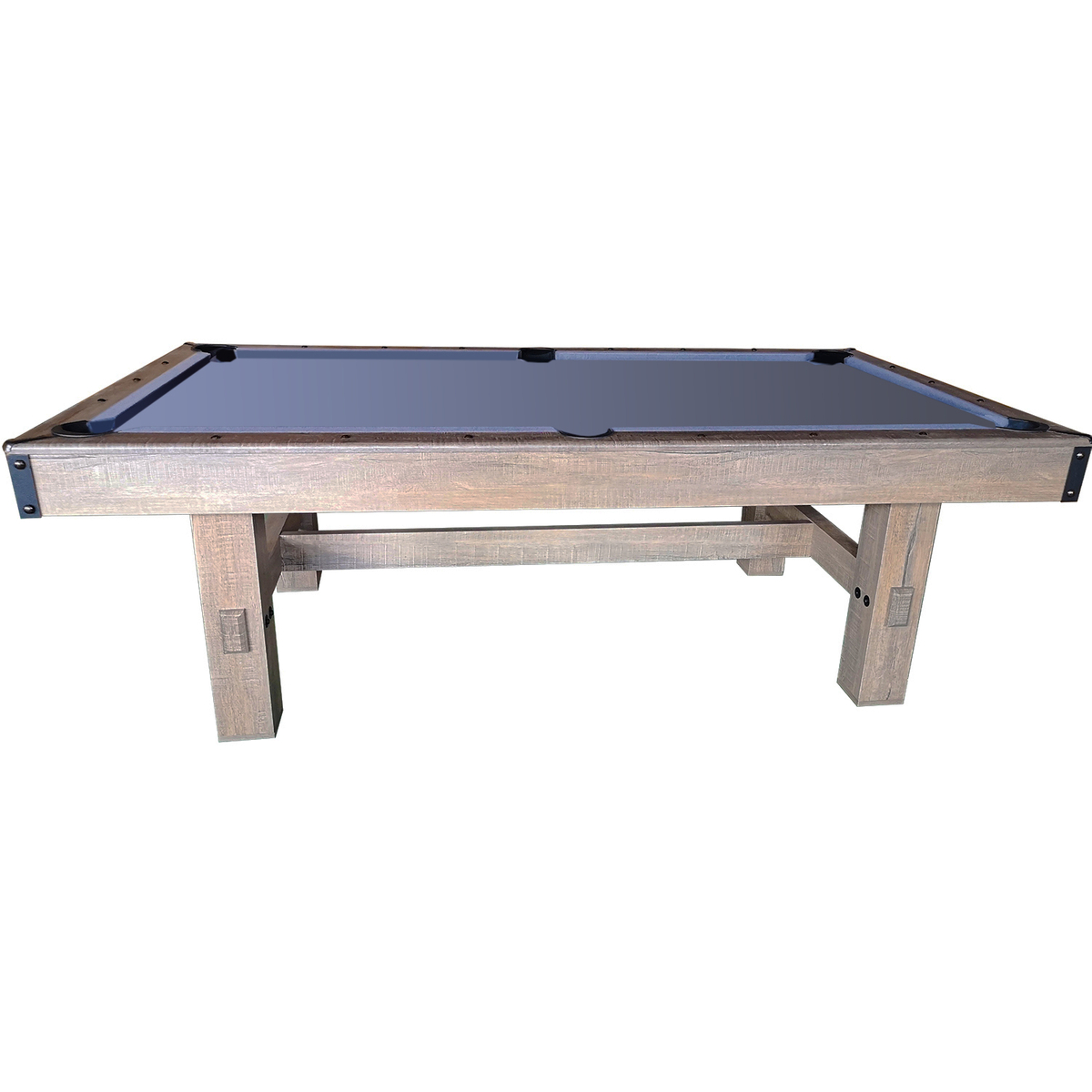 Top Table Dinner Pooltafel Wood Met Banken 8FT