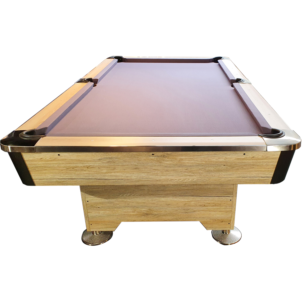 TopTable Radical Pooltafel 9FT Wood