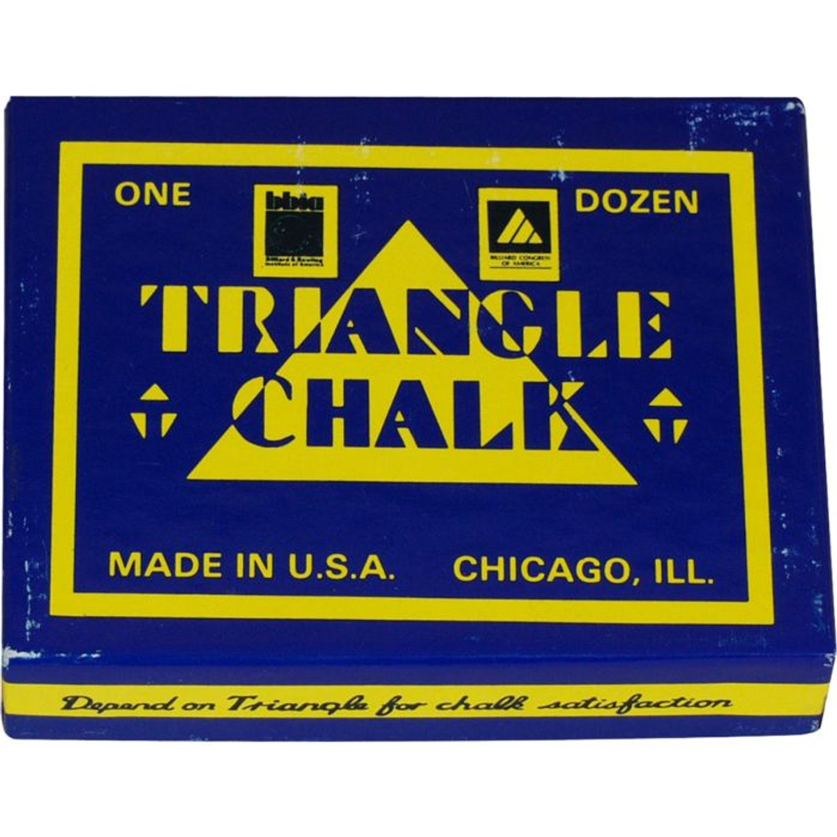 Tungho triancle chalk 12 tips blue