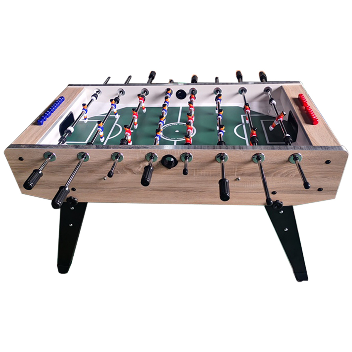 Voetbaltafel TopTable Competition Pro *** Formica/Metal Line Folding-Wood