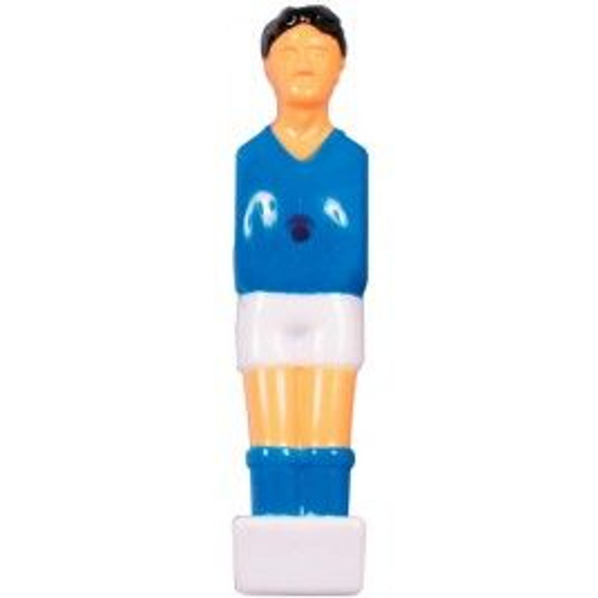 Voetbaltafelpop Blauw / Wit 13mm