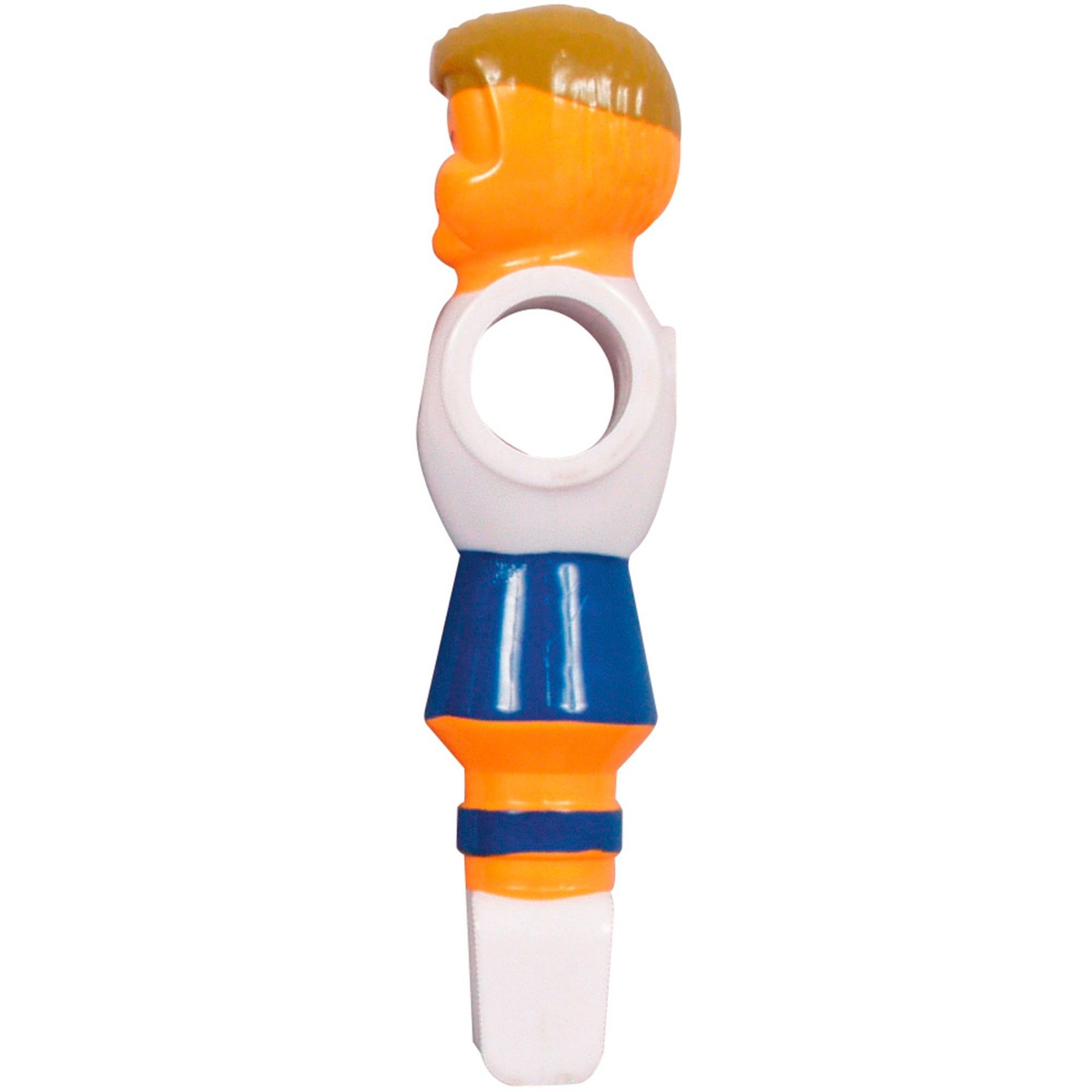Voetbaltafelpop Blauw / Wit