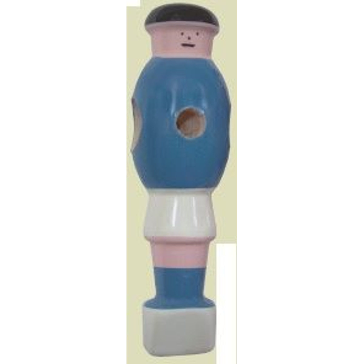 Voetbaltafelpop Hout Blauw 16 mm