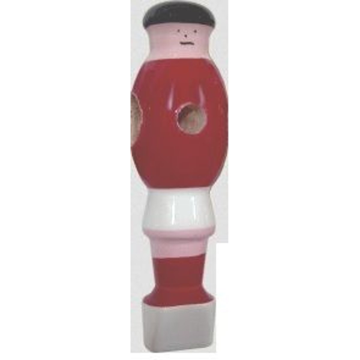 Voetbaltafelpop Hout Rood 16 mm