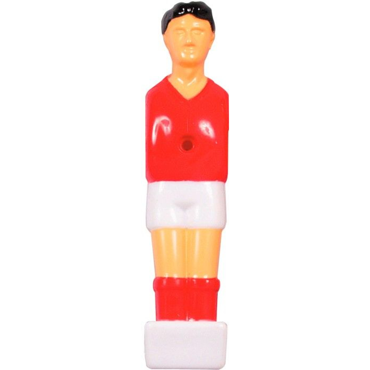 Voetbaltafelpop Rood / Wit 13mm