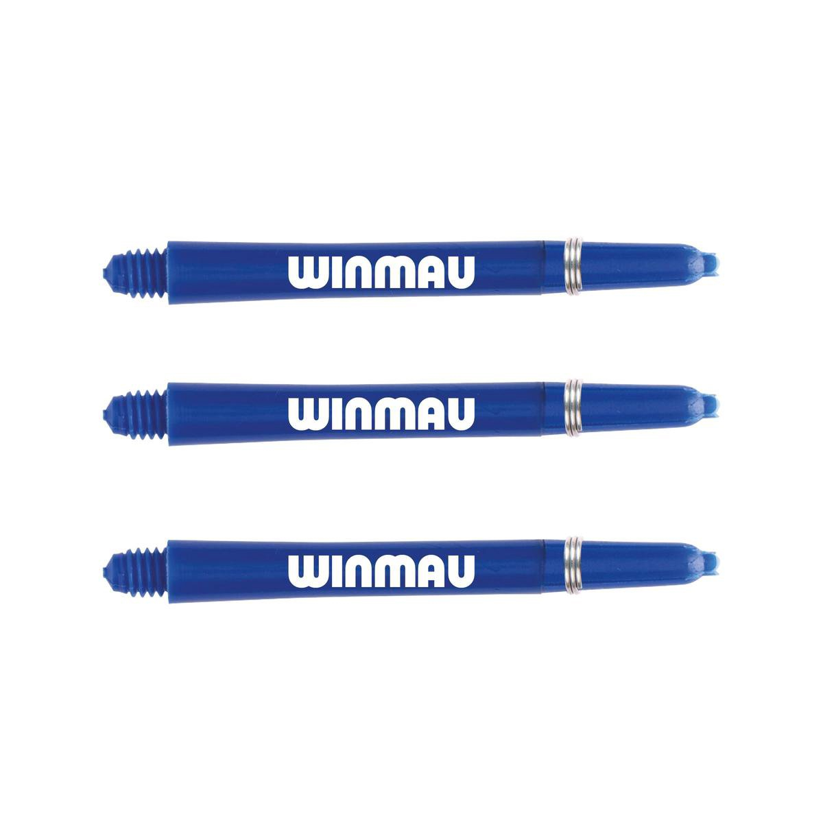  Winmau Dart Shafts Nylon Signature - Blauw - Medium - (1 Set) 