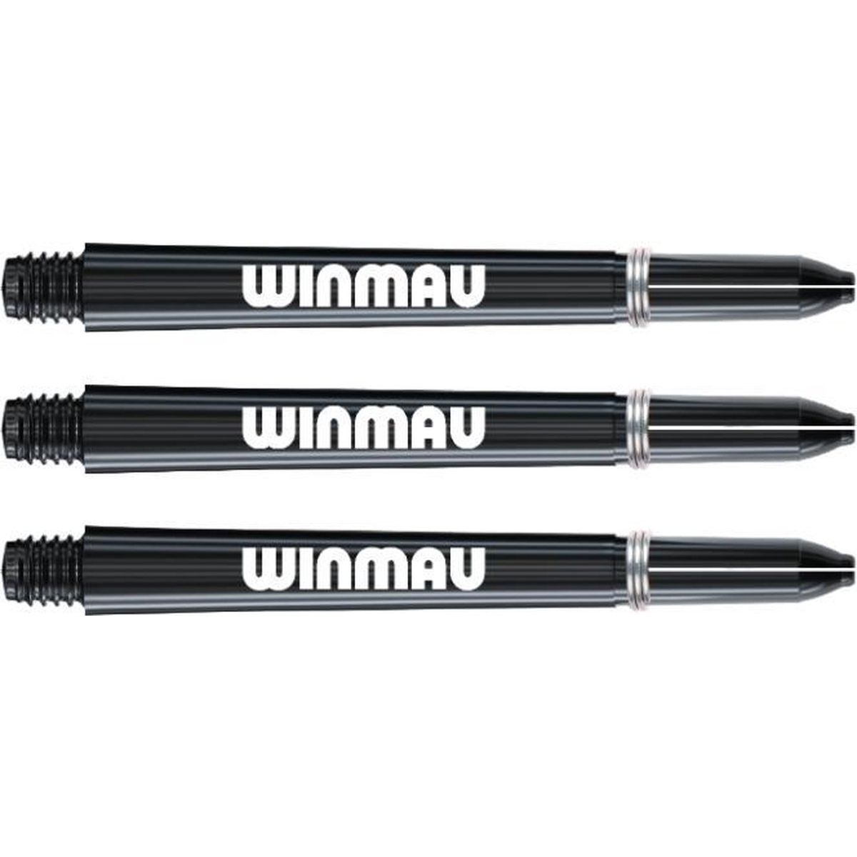 Winmau Dart Shafts Nylon Signature - Zwart - Short - (1 Set) 