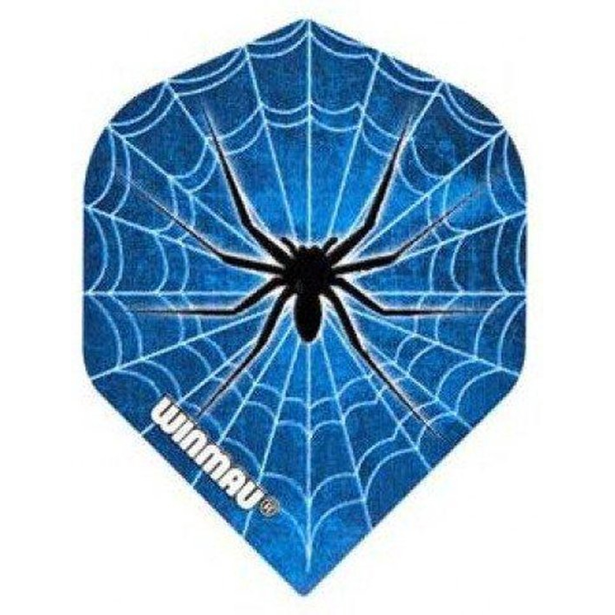Winmau Mega Standard Spider Blauw dartvluchten 