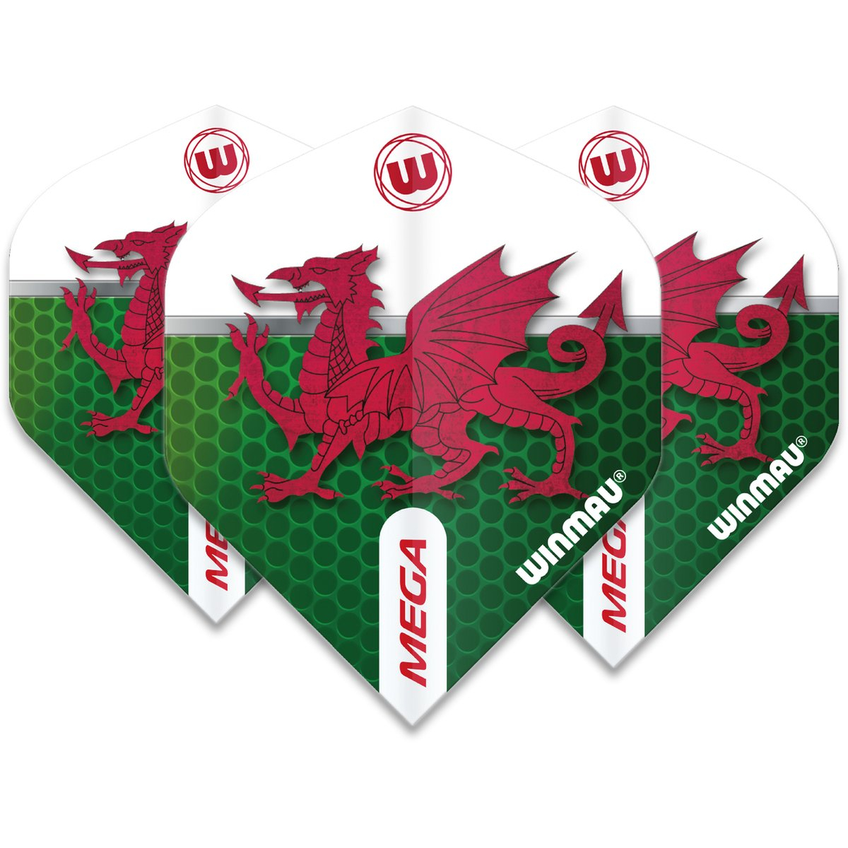 Winmau Mega Standard Wales dart flights