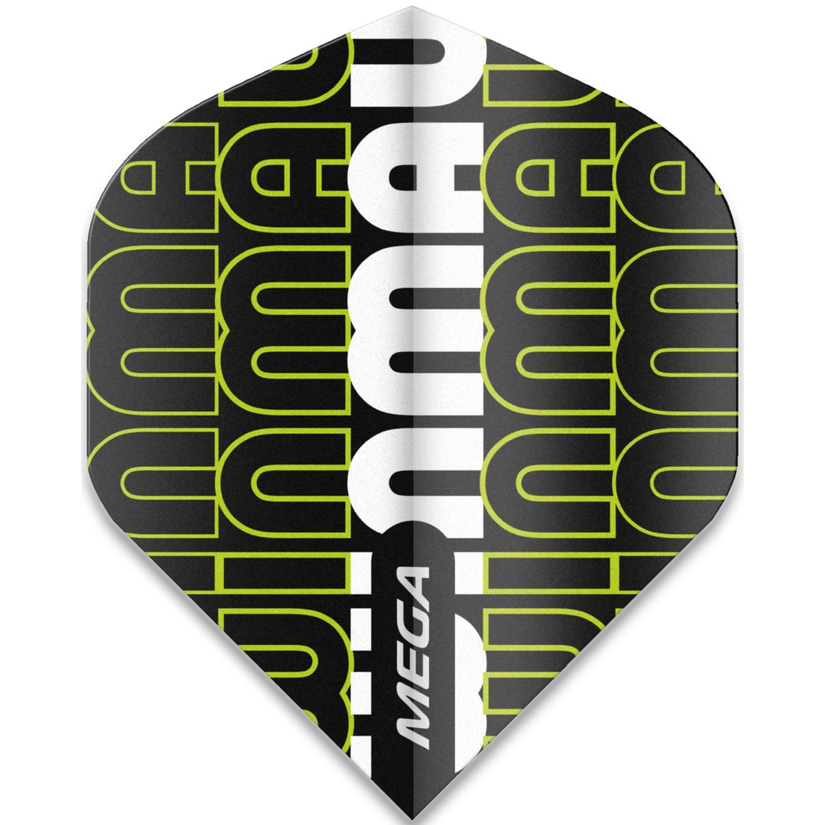 Winmau Mega Standard Winmau Logo Groen dart Flights