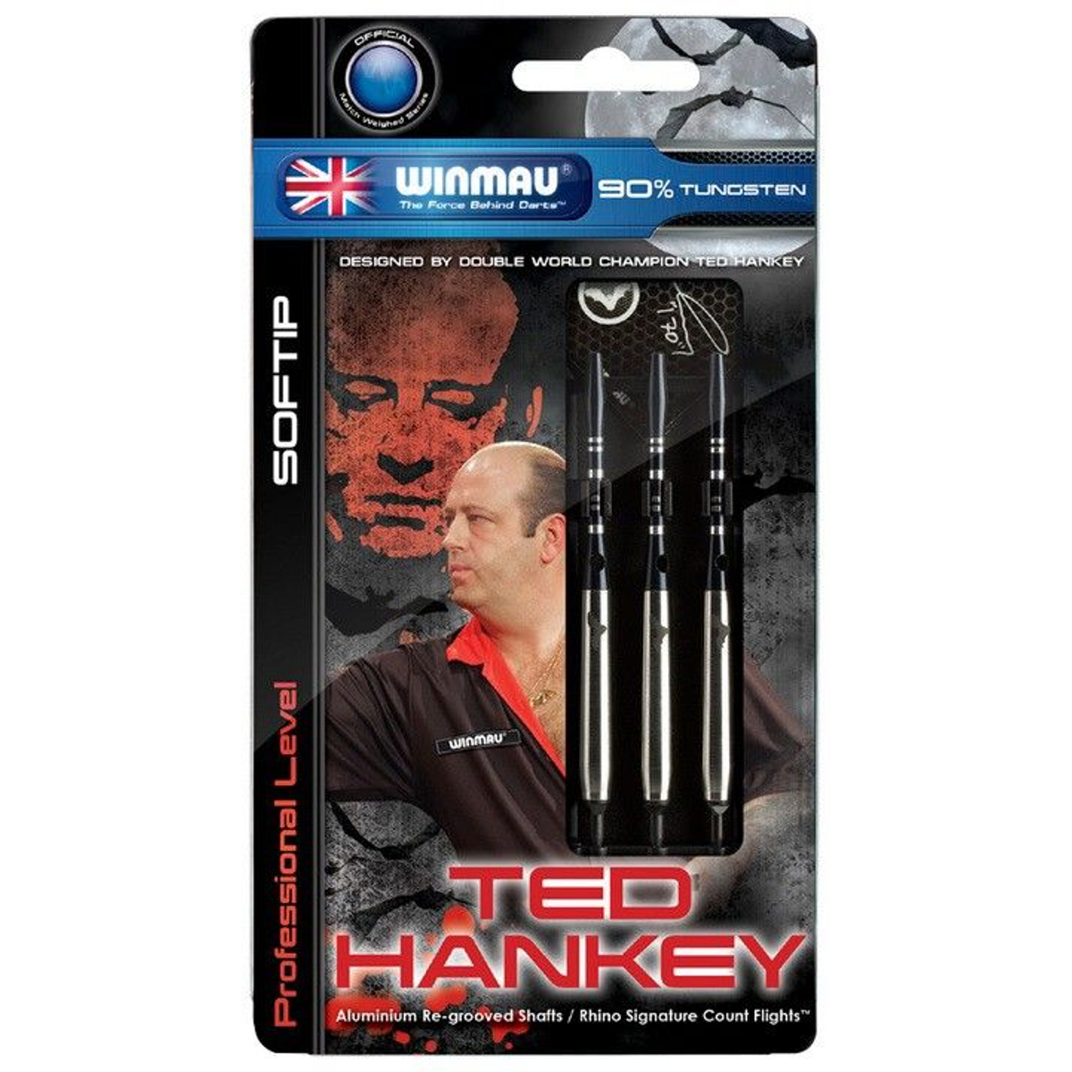 Winmau Ted Hankey Soft Tip Dartpijl