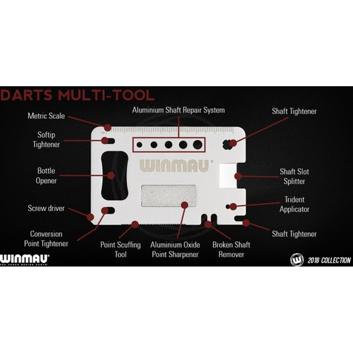 Winmau Darts Multi-Tool