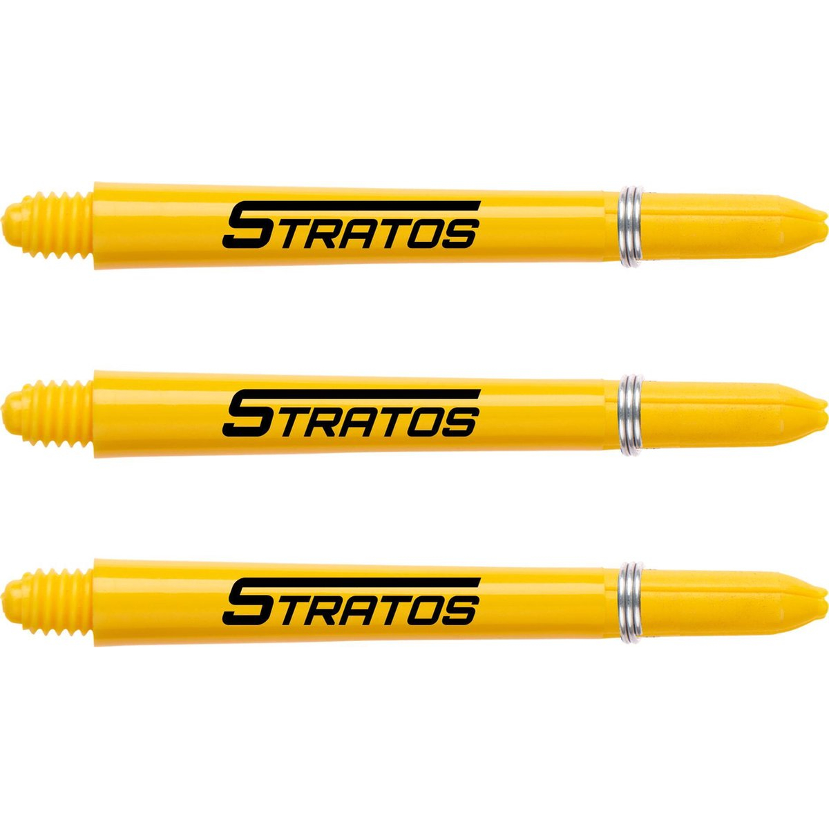 Winmau Dart Shafts Nylon Signature - Geel - Medium - (1 Set) 