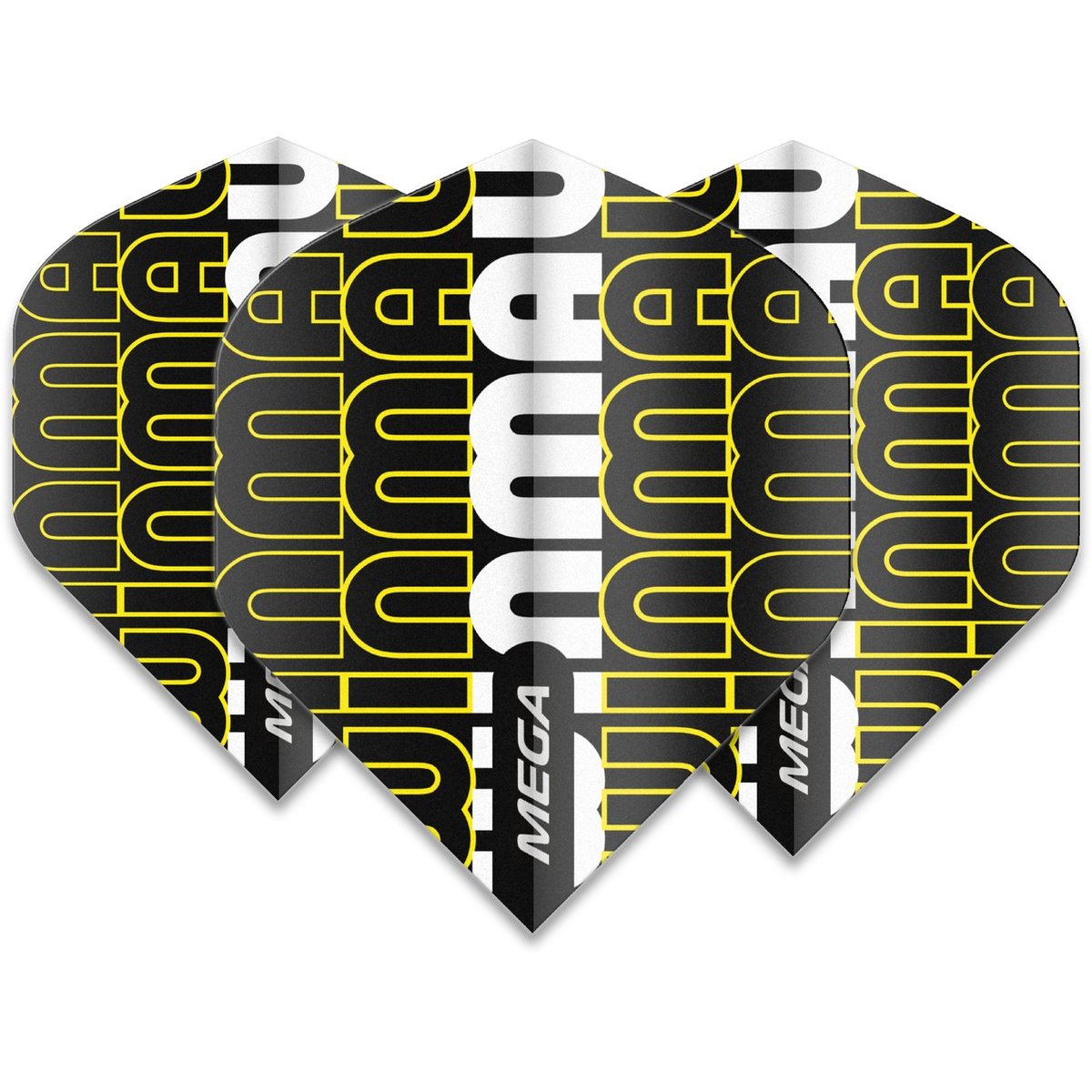 Winmau Mega Standard Winmau Logo Groen dart Flights