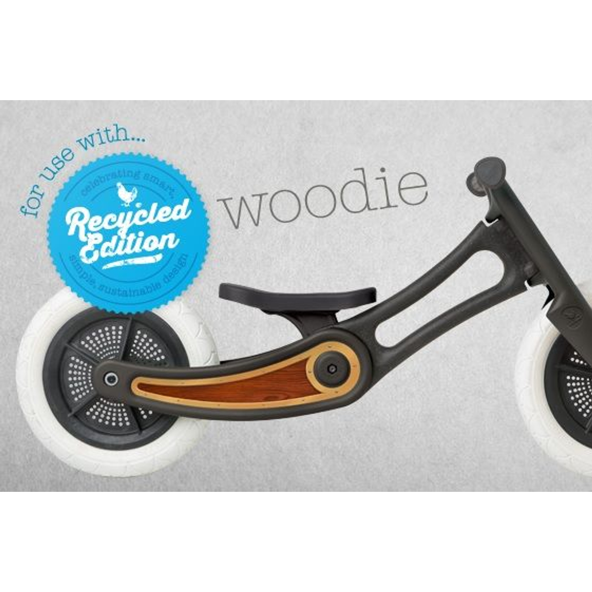 Wishbone Stickervel Woodie