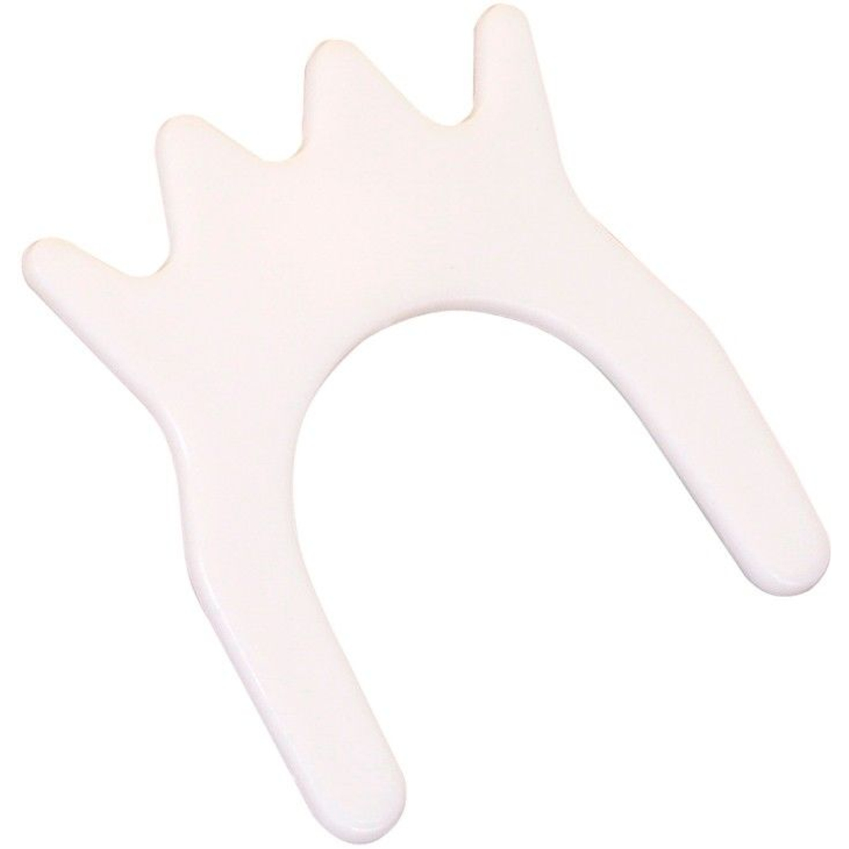 Keusteun Spider wit plastic