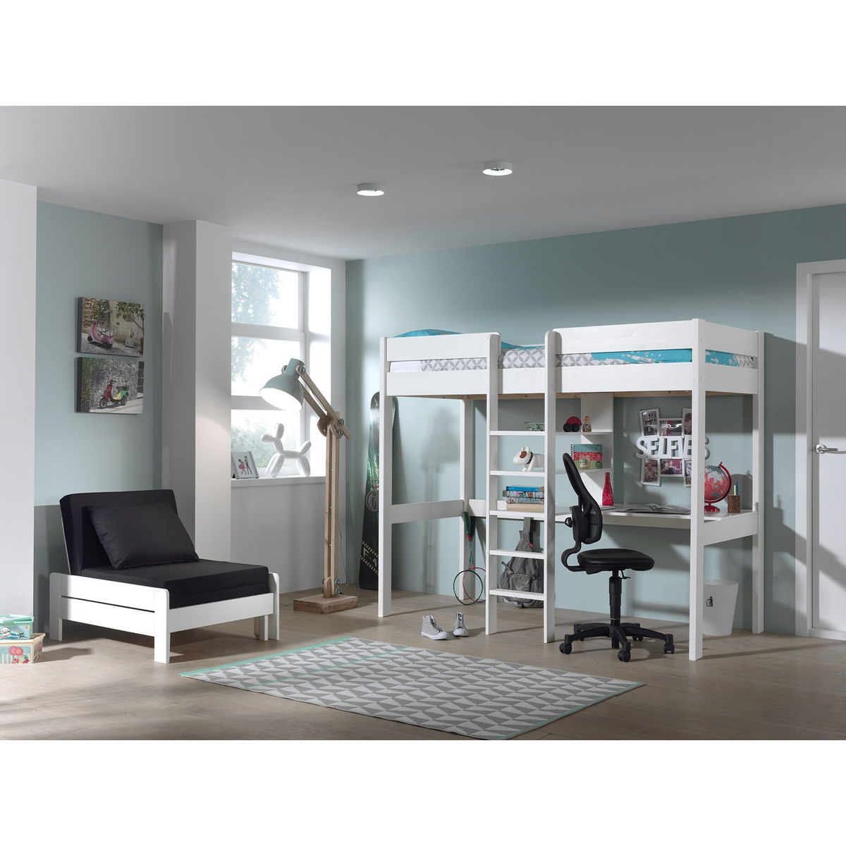 Zetelbed Aliks - Wit