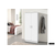 Rangeerkast 'Ray' 2 Deuren en 4 Legplanken Wit (180x80x40cm)