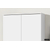 Rangeerkast 'Ray' 2 Deuren en 4 Legplanken Wit (180x80x40cm)