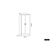 Rangeerkast 'Ray' 2 Deuren en 4 Legplanken Wit (180x80x40cm)