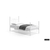 Bed 'Sacha' Wit 90x200 Met Lattenbodem