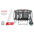 Berg Champion Regular Trampoline 380 Green + Safety Net Deluxe