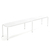 Cornilleau Hyphen Bank Wit / 220 cm