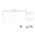 Cornilleau Hyphen Bank Wit / 220 cm