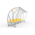 Alusport Dug-Out Verplaatsbaar 7-8 Personen DO401VZ Model D